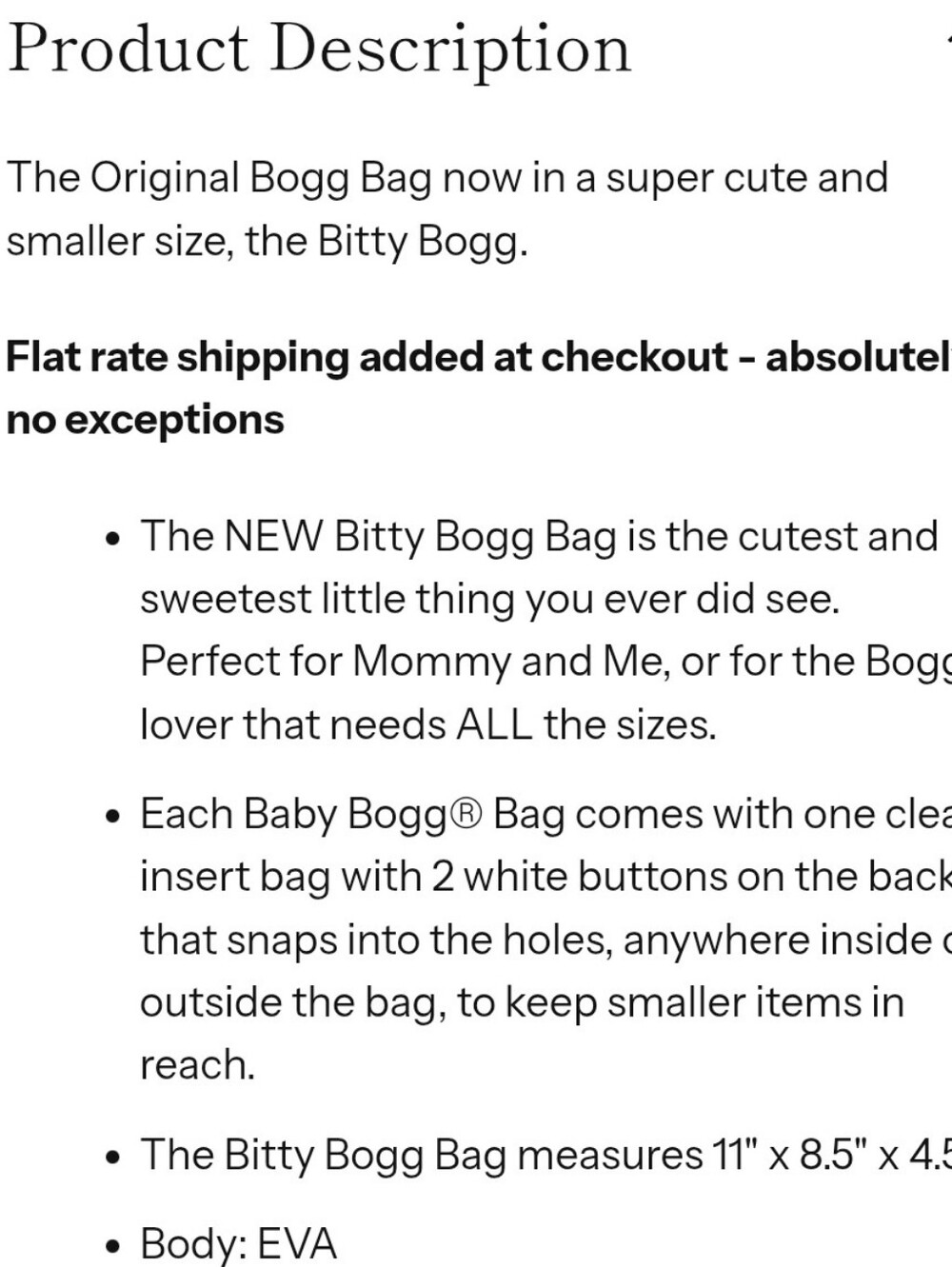 Bogg Bag Bitty Bogg Tote Bag Liquid Sunshine- Taffy - Picture 6 of 11